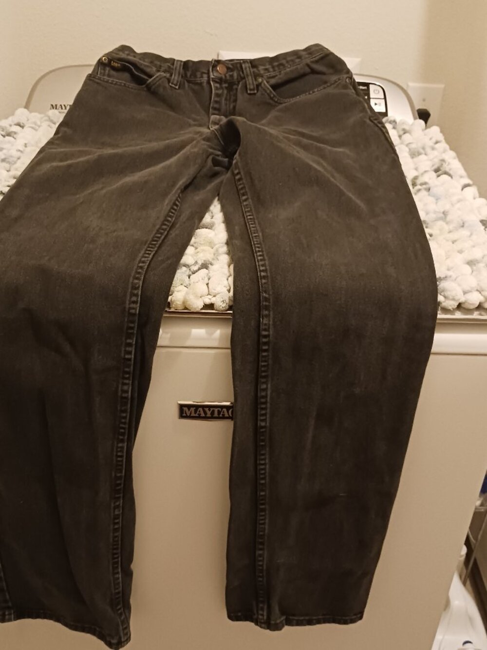 Lee Vintage Men's Black Jeans 32x36